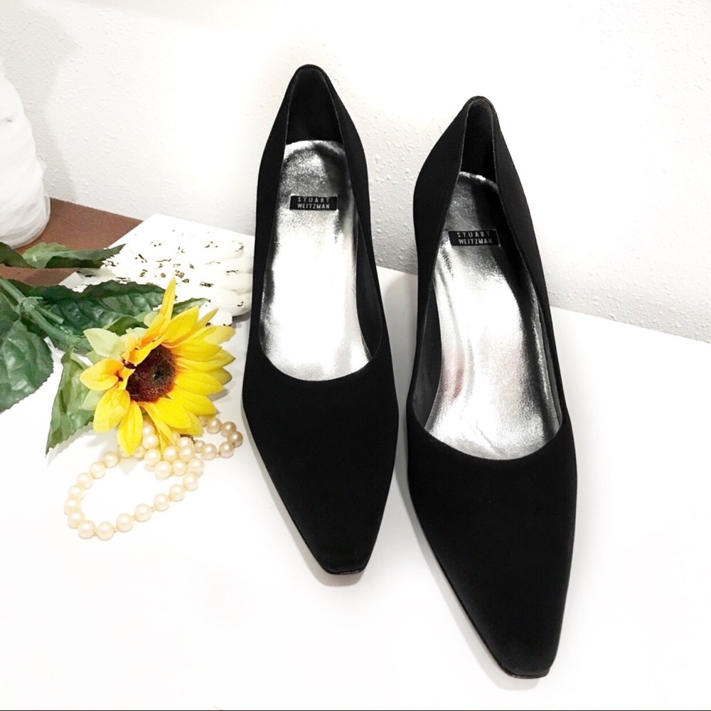 Stuart Weitzman Heels Size 10B Black